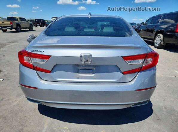 1HGCV1F12KA053835 2019 HONDA ACCORD Silver Vista trasera