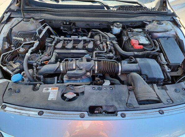 1HGCV1F12KA053835 2019 HONDA ACCORD Silver Vista interior trasera