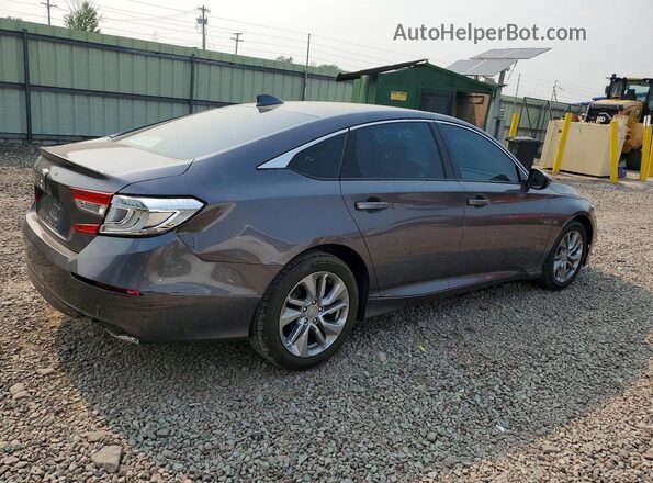 1HGCV1F13JA138133 2018 HONDA ACCORD Gray Tył prawy