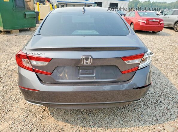 1HGCV1F13JA138133 2018 HONDA ACCORD Gray Widok z tyłu