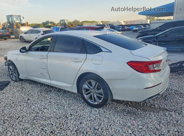 1HGCV1F14JA016235 2018 HONDA ACCORD White Trasero izquierdo