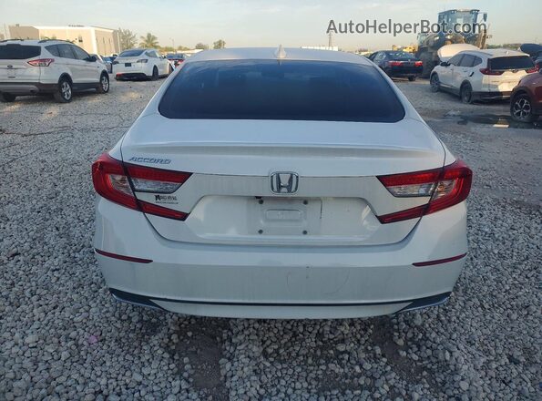 1HGCV1F14JA016235 2018 HONDA ACCORD White Vista trasera