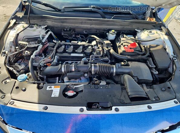 1HGCV1F14LA099846 2020 HONDA ACCORD White Widok wnętrza z tyłu