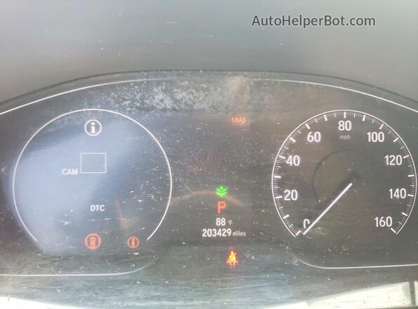 1HGCV1F15JA144452 2018 HONDA ACCORD Silver Սարքավորումների վահանակի տեսք