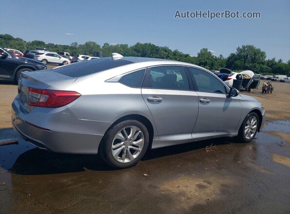 1HGCV1F15JA144452 2018 HONDA ACCORD Silver Հետևի աջ