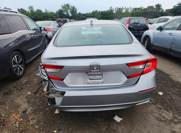 1HGCV1F15KA068720 2019 HONDA ACCORD Silver Widok z tyłu