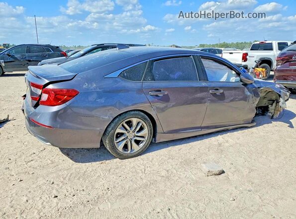 1HGCV1F15LA137326 2020 HONDA ACCORD Silver Задня права чверть