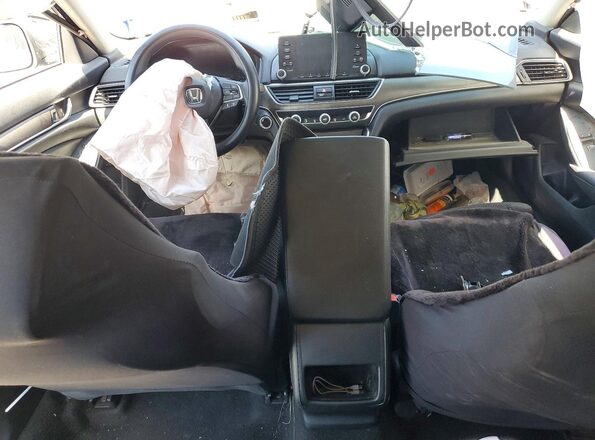 1HGCV1F15LA137326 2020 HONDA ACCORD Silver Вид панелі приладів