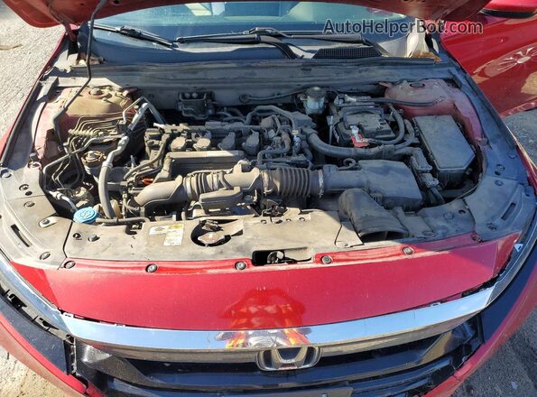 1HGCV1F17LA090672 2020 HONDA ACCORD Red Սալոնի հետևի տեսք