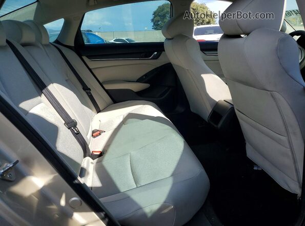 1HGCV1F18JA223372 2018 HONDA ACCORD Gold Вид задніх сидінь