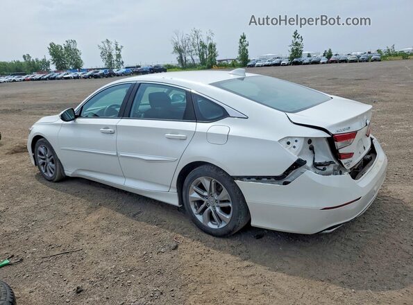 1HGCV1F18JA801258 2018 HONDA ACCORD White Trasero izquierdo