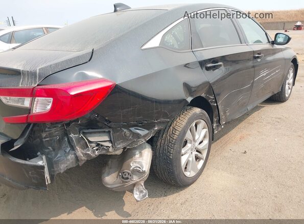 1HGCV1F18LA002048 2020 HONDA ACCORD Black Front view