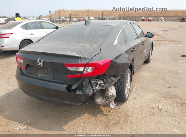 1HGCV1F18LA002048 2020 HONDA ACCORD Black Rear right