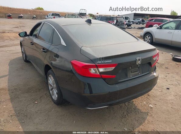 1HGCV1F18LA002048 2020 HONDA ACCORD Black Rear left