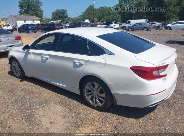 1HGCV1F19KA017415 2019 HONDA ACCORD White Հետևի ձախ