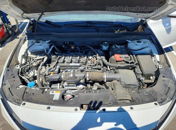 1HGCV1F19KA089120 2019 HONDA ACCORD White Widok wnętrza z tyłu