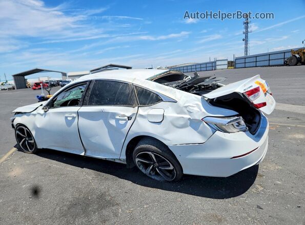 1HGCV1F19KA152846 2019 HONDA ACCORD White უკანა მარცხენა