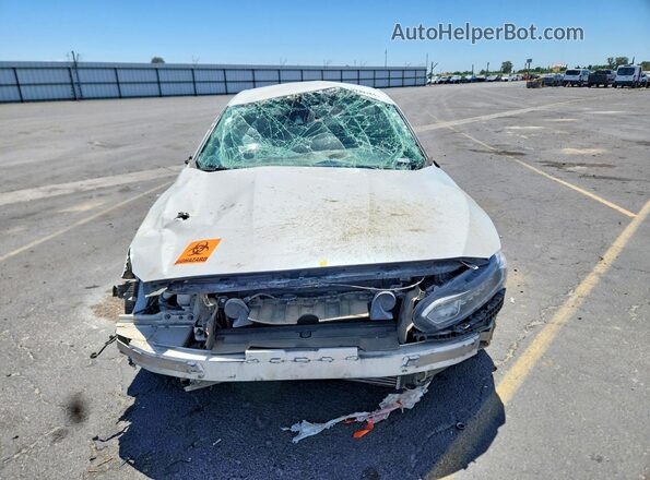 1HGCV1F19KA152846 2019 HONDA ACCORD White წინა ხედი