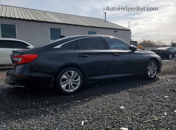 1HGCV1F19KA175303 2019 HONDA ACCORD Черный Задняя правая четверть