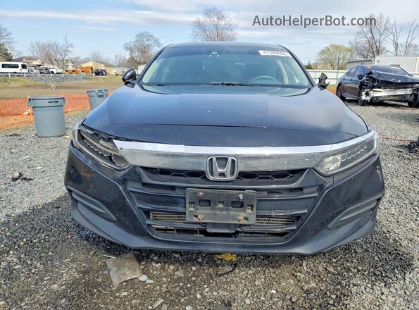 1HGCV1F19KA175303 2019 HONDA ACCORD Черный Вид спереди