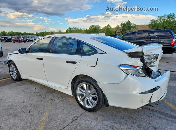 1HGCV1F1XJA246300 2018 HONDA ACCORD White Tył lewy