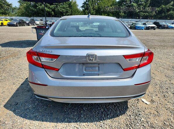 1HGCV1F1XKA017343 2019 HONDA ACCORD Silver Widok z tyłu