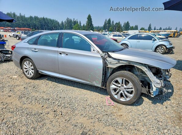 1HGCV1F1XKA017343 2019 HONDA ACCORD Silver Przód prawy