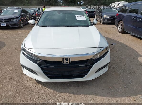 1HGCV1F1XKA075338 2019 HONDA ACCORD White წინა ხედი