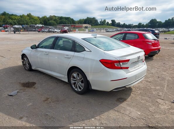 1HGCV1F1XKA075338 2019 HONDA ACCORD White უკანა მარცხენა