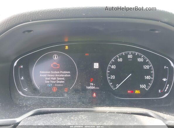 1HGCV1F1XKA075338 2019 HONDA ACCORD White უკანა სავარძლების ხედი