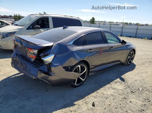 1HGCV1F30LA021193 2020 HONDA ACCORD Gray Rear right