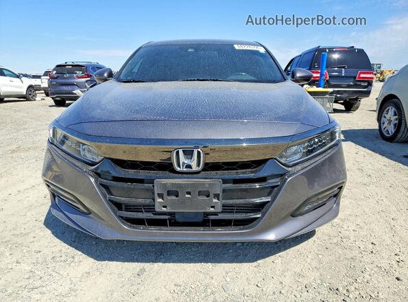 1HGCV1F30LA021193 2020 HONDA ACCORD Gray Front view