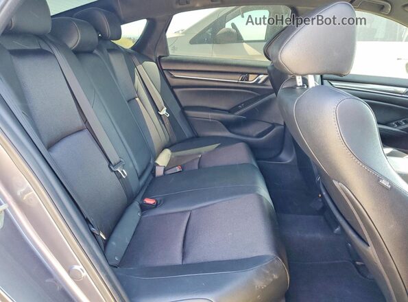 1HGCV1F30LA021193 2020 HONDA ACCORD Gray Rear seats view