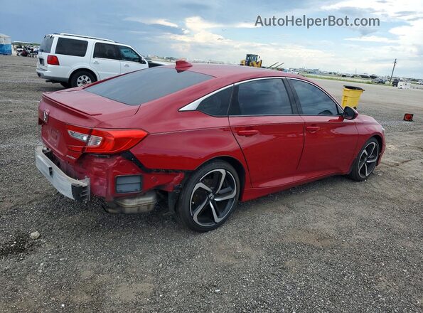 1HGCV1F30LA120872 2020 HONDA ACCORD Red Trasero derecho