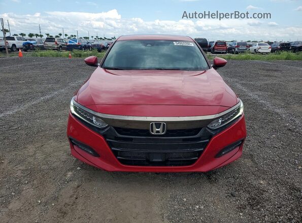 1HGCV1F30LA120872 2020 HONDA ACCORD Red Vista frontal