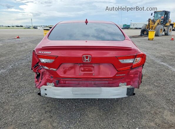 1HGCV1F30LA120872 2020 HONDA ACCORD Red Vista trasera