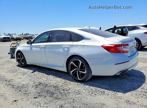 1HGCV1F30LA126476 2020 HONDA ACCORD White უკანა მარცხენა