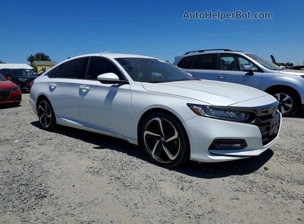 1HGCV1F30LA126476 2020 HONDA ACCORD White წინა მარჯვენა