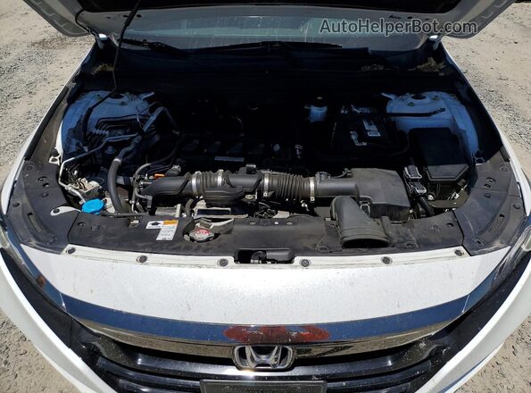 1HGCV1F30LA126476 2020 HONDA ACCORD White უკანა სალონის ხედი