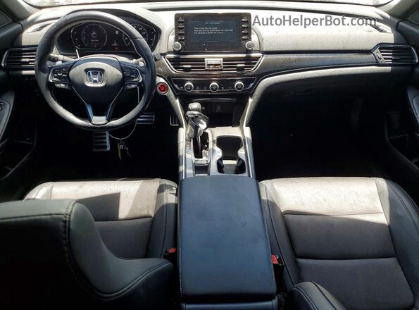 1HGCV1F30LA126476 2020 HONDA ACCORD White წინა პანელის ხედი