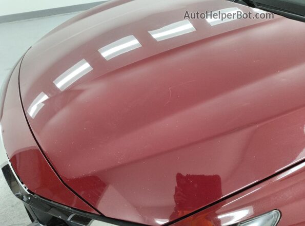 1HGCV1F31LA021431 2020 HONDA ACCORD Red Vista interior de 360 grados