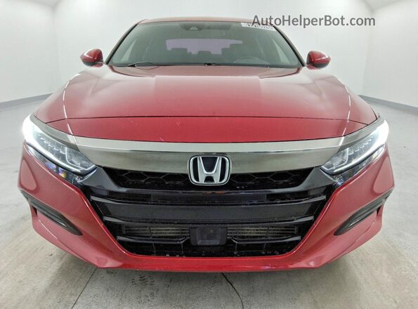 1HGCV1F31LA021431 2020 HONDA ACCORD Red Vista frontal