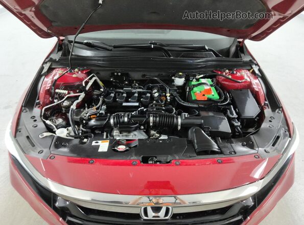 1HGCV1F31LA021431 2020 HONDA ACCORD Red 