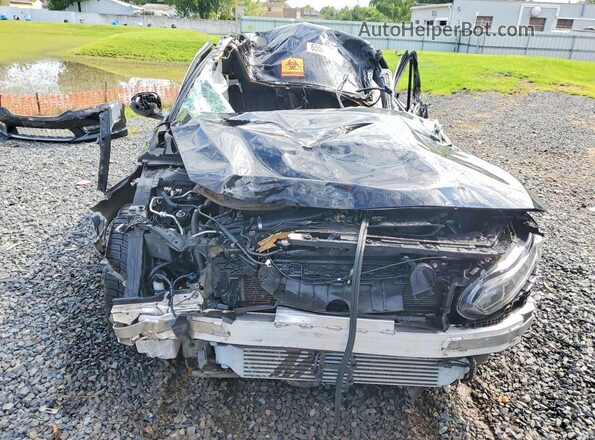 1HGCV1F31LA123036 2020 HONDA ACCORD Black Դիմացի տեսք