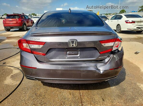 1HGCV1F31LA138409 2020 HONDA ACCORD Charcoal Widok z tyłu