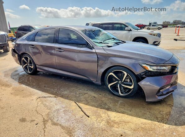 1HGCV1F31LA138409 2020 HONDA ACCORD Charcoal Przód prawy