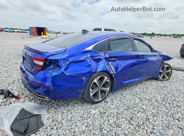 1HGCV1F31NA026230 2022 HONDA ACCORD Blue Rear right