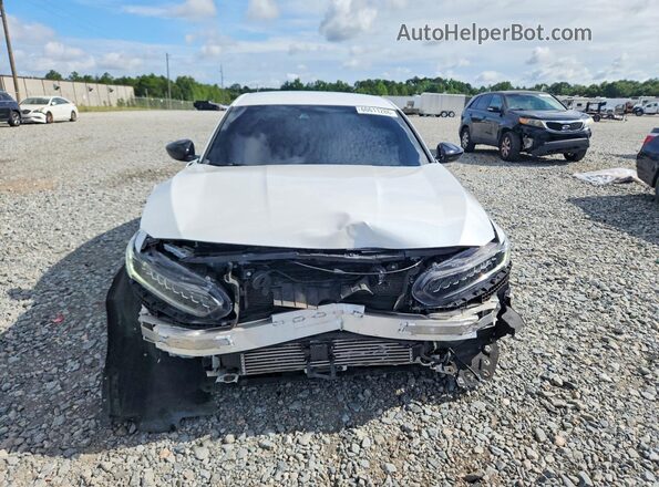 1HGCV1F31NA028947 2022 HONDA ACCORD White Widok z przodu