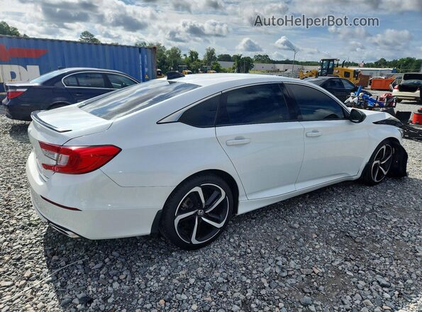 1HGCV1F31NA028947 2022 HONDA ACCORD White Tył prawy