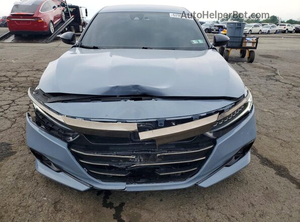 1HGCV1F31NA038720 2022 HONDA ACCORD Blue Vista frontal